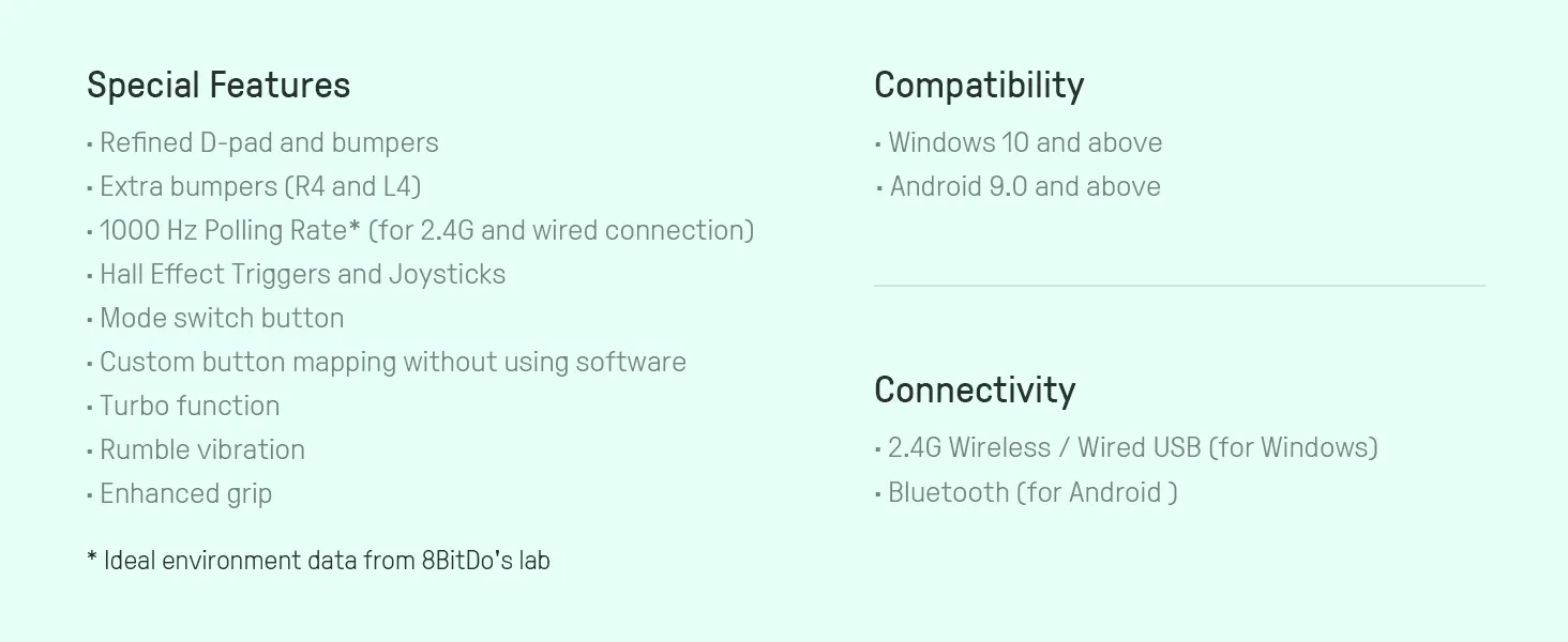 8BitDo Ultimate 2C Wireless Controller