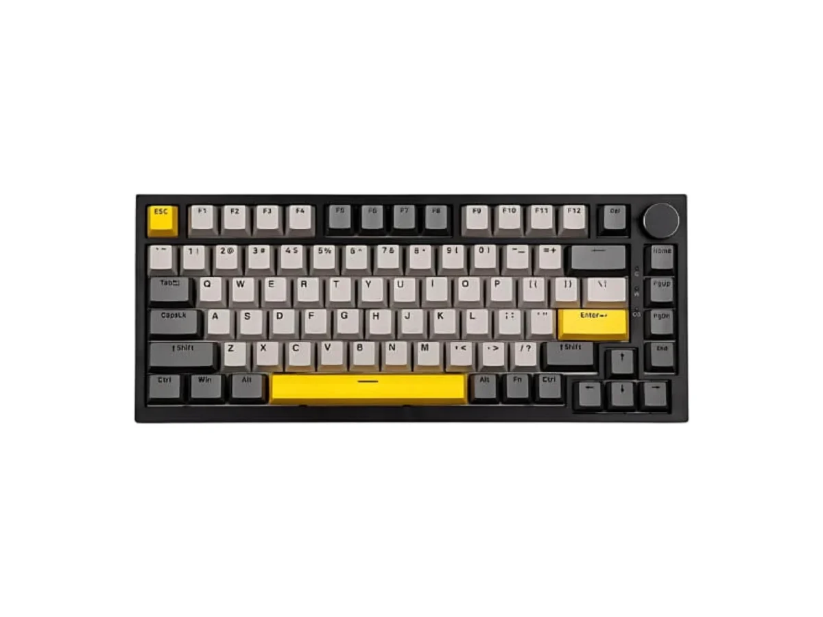 AJAZZ AK820 75% Gasket-mounted Wired Mechanical Keyboard Stray Night Gray