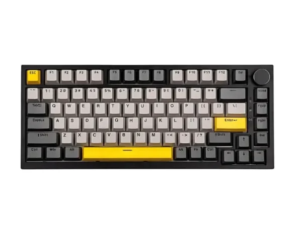 Ajazz AK820 75% gasket-mounted wired mechanical keyboard