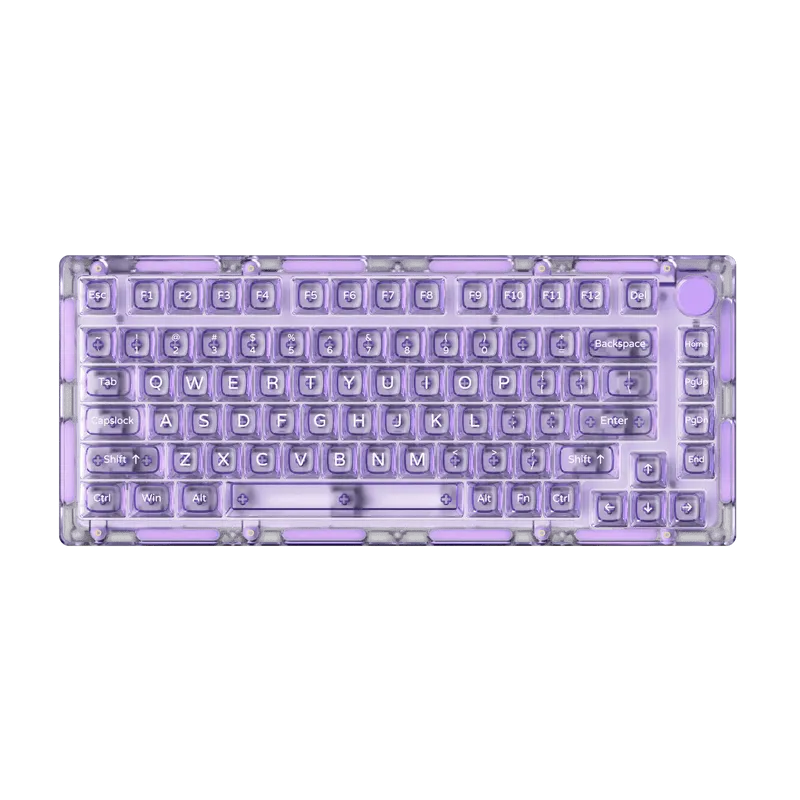 Monsgeek ICE75 Transparent Mechanical Keyboard