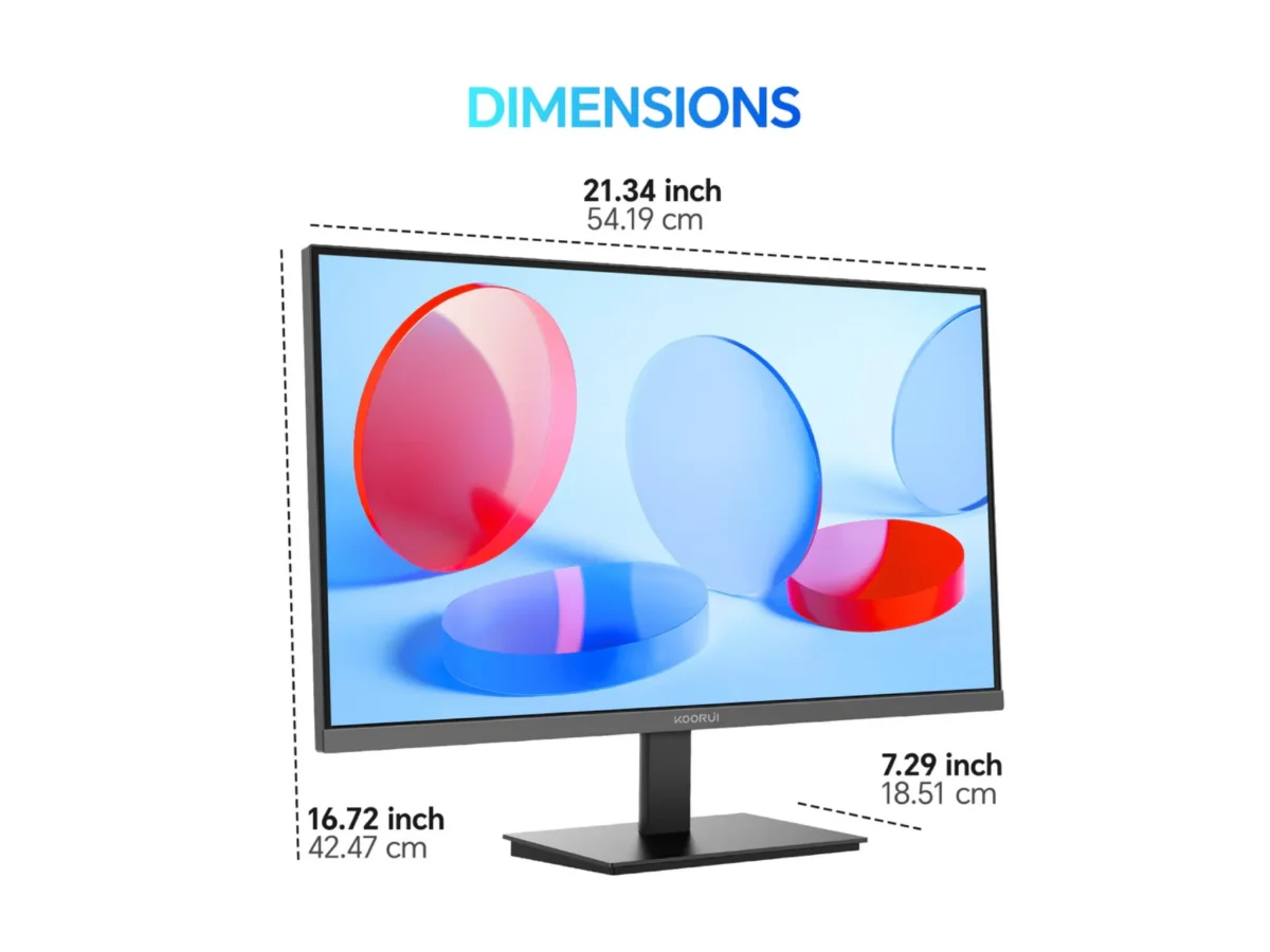 KOORUI E2411K 24" FHD 144Hz Gaming Monitor - Image 2