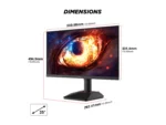 KOORUI G2511E 24.5" FHD Gaming Monitor - Image 4