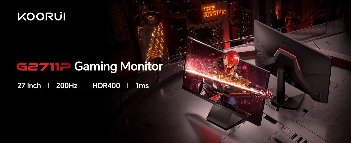 KOORUI G2711P 27" FHD Gaming Monitor