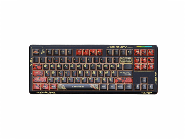 LINGBAO K87 Pro Customized Mechanical Gaming Keyboard Black Myth WuKong