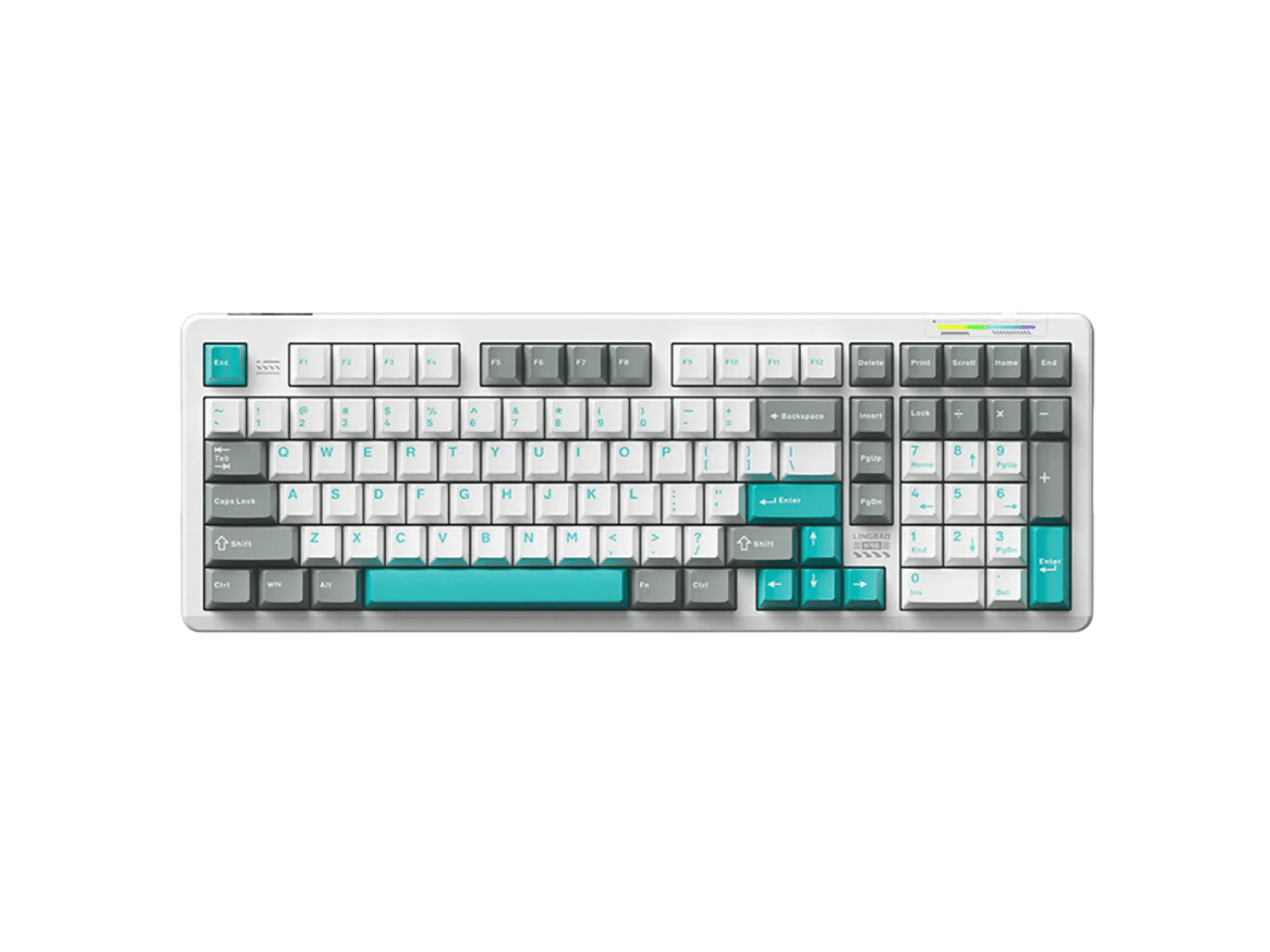 LK98CWG LINGBAO K98 Customized Wireless Mechanical Keyboard - Image 1