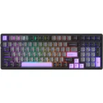 MageGee LIGHT100 Tri-Mode Wireless Creamy Gasket Mounted Mechanical Keyboard (Blue Whale Switch)