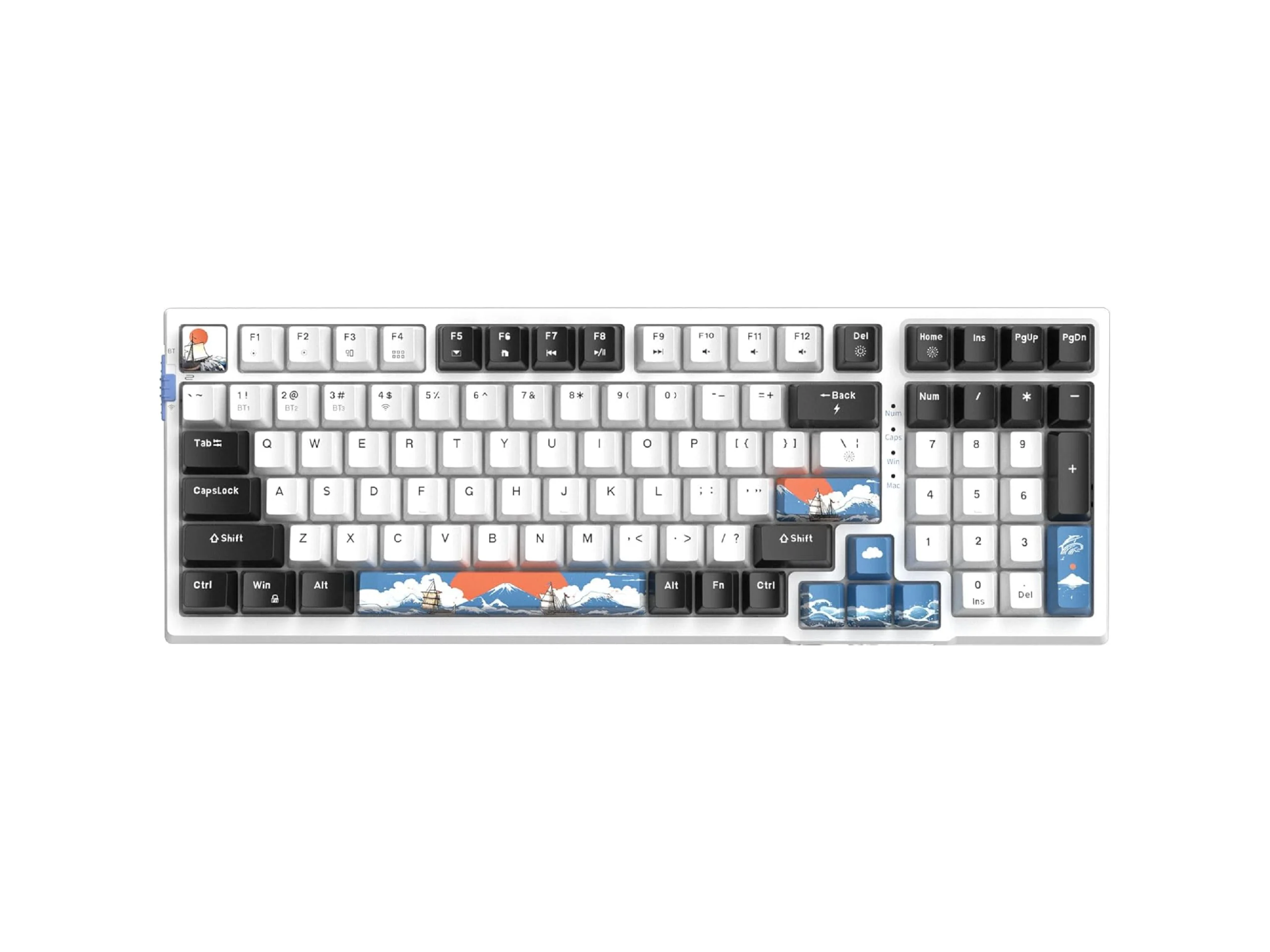 MGS98 MageGee SKY98 Wireless Blue Whale Switch - Image 1