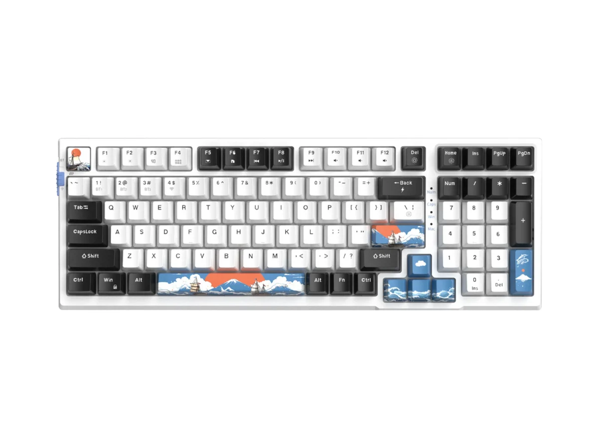 MageGee SKY98 Tri-Mode Wireless Mechanical Keyboard - Image 2