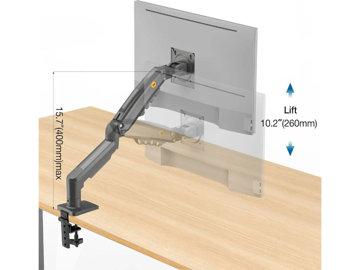 NORTH BAYOU F80 MONITOR DESK MOUNT - Image 3