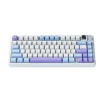 Xinmeng M75 PRO Tri-Mode Wireless Gasket RGB Mechanical Keyboard With Display Starlight (Black Plum Switch)
