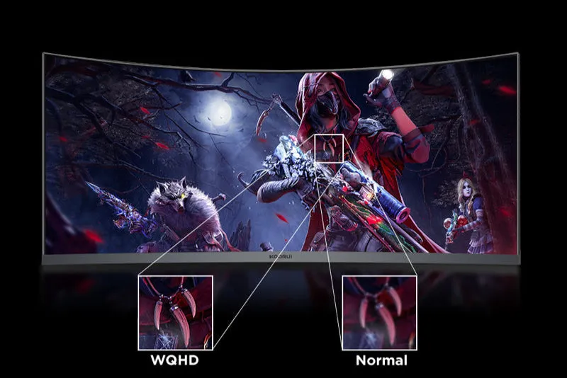KOORUI 34E6UC 34" WQHD GAMING MONITOR