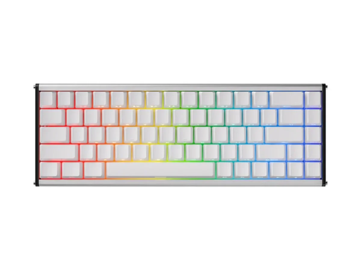 AJAZZ ALUX68 HE Series Full Aluminum Keyboard White Side Engraved