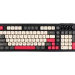 AJAZZ AF98 Plus Tri-mode Keyboard Black Shark Red