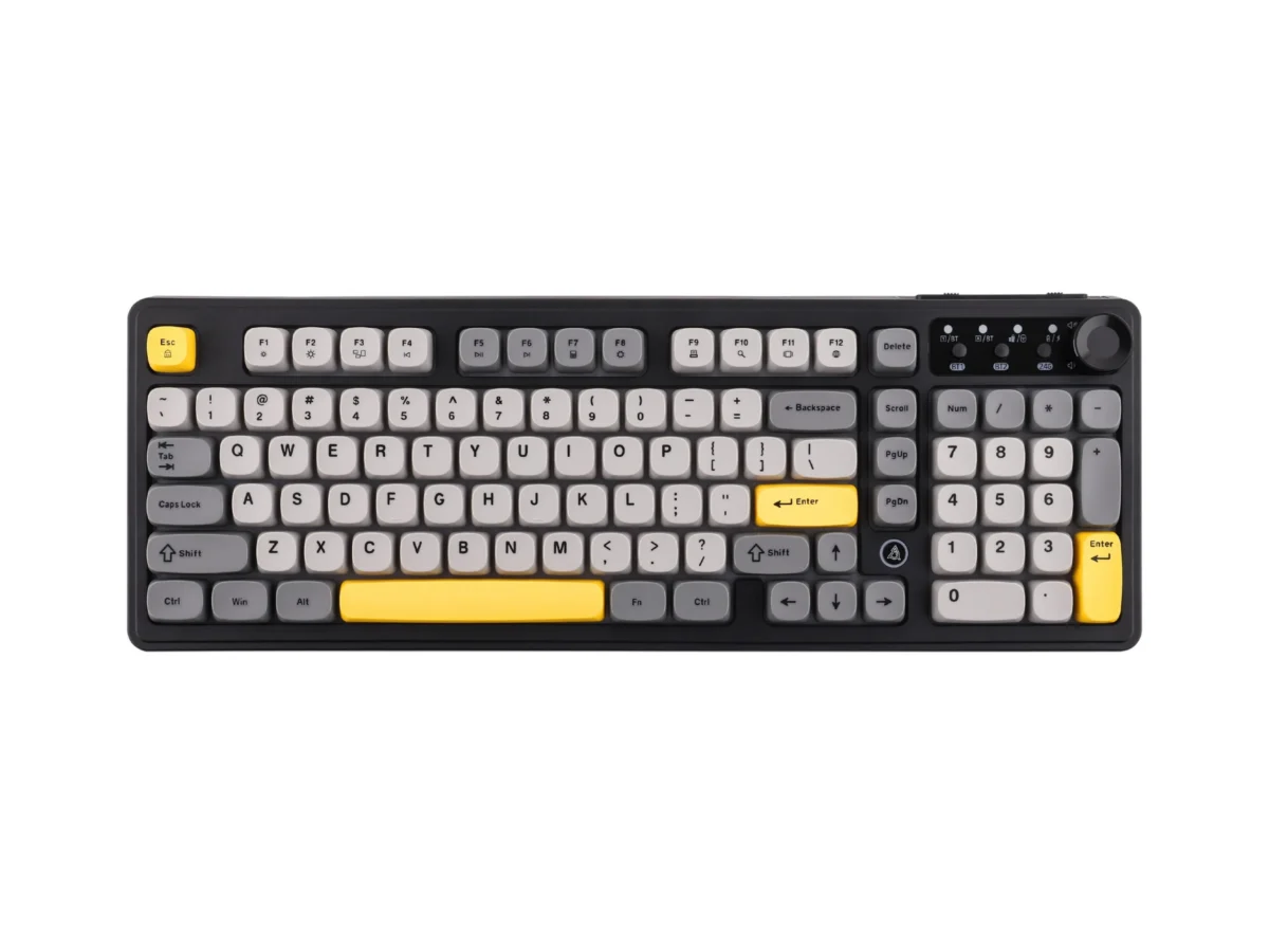 AJAZZ AF98 Plus Tri-mode Keyboard Starry Night Grey