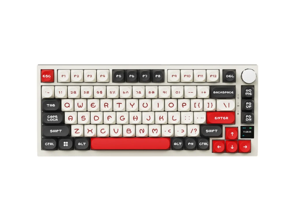 Ajazz AK820 Pro 75% gasket-mounted tri-mode mechanical keyboard
