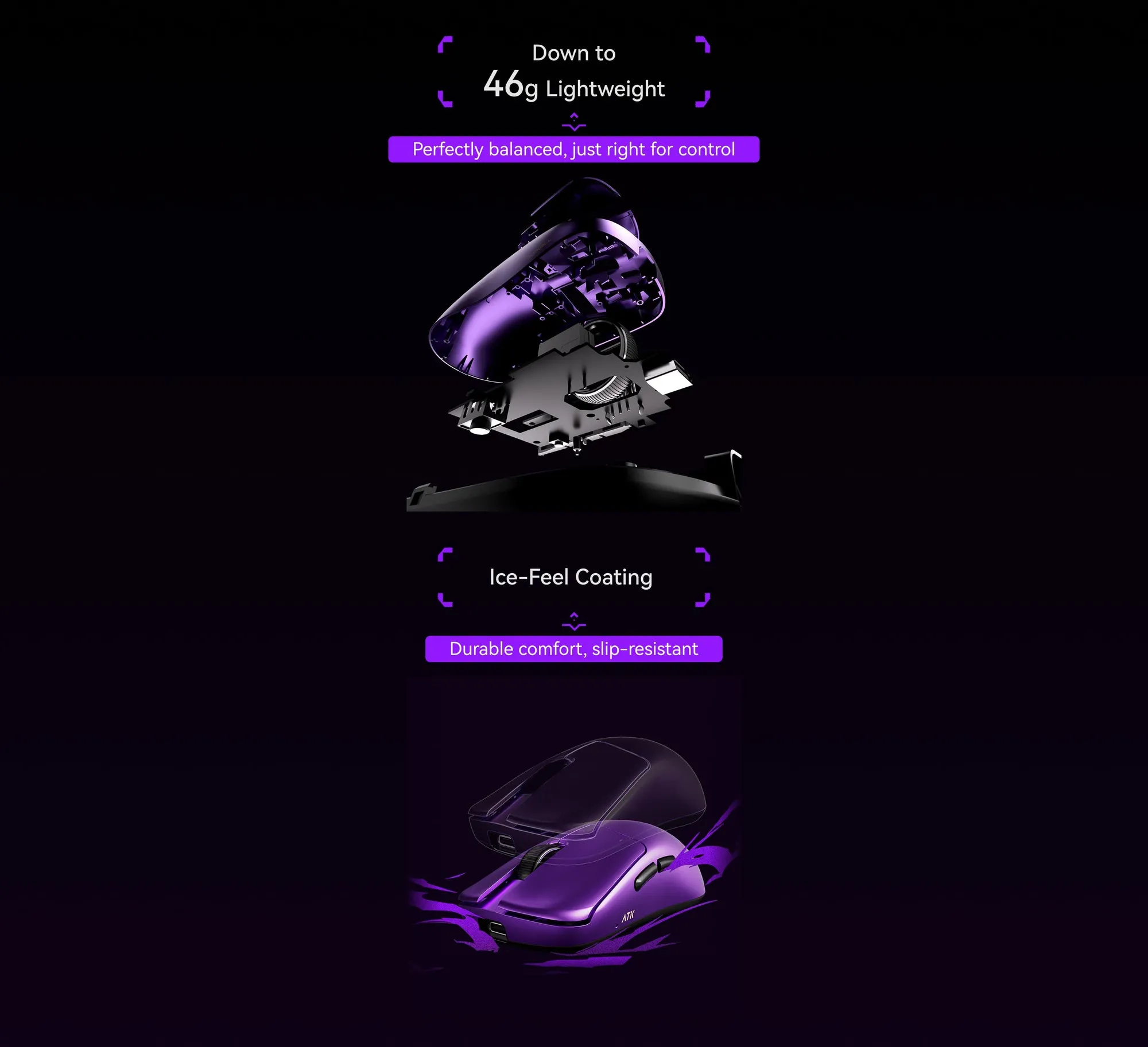 ATK Blazing Sky Duckbill Wireless Mouse