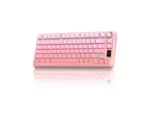 AULA S75 Pro Tri-Mode Wireless Mechanical Keyboard Gradient Pink