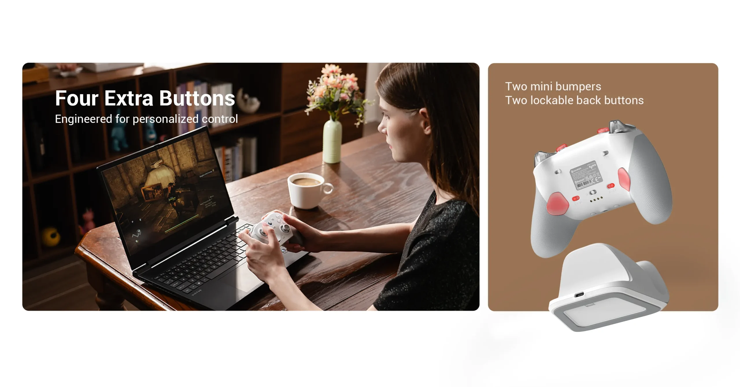 GameSir G7 Pro Tri-Mode Xbox Wired, PC & Mobile Wireless Controller