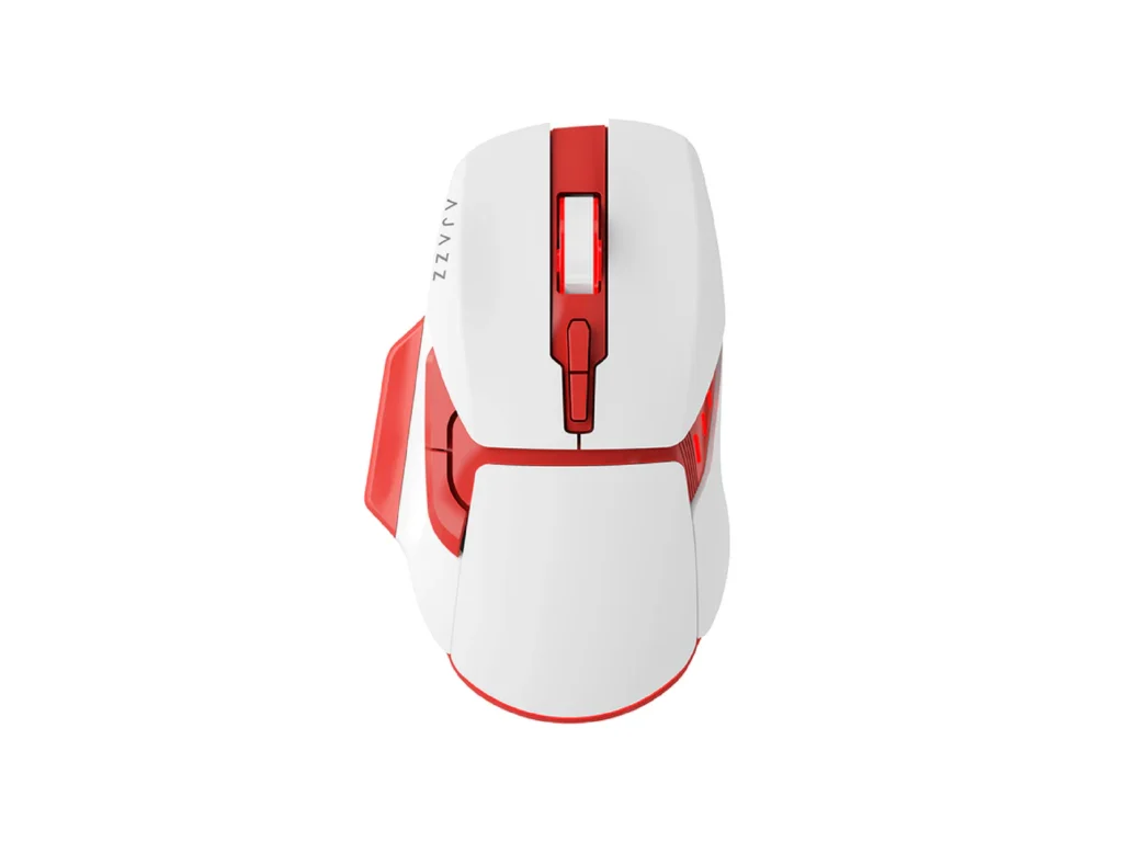 Ajazz AJ039 Gaming Mouse Red White