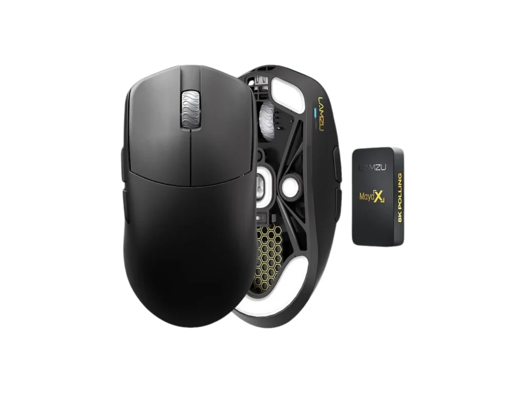 LAMZU MAYA X 8K Dual Mode Gaming Mouse