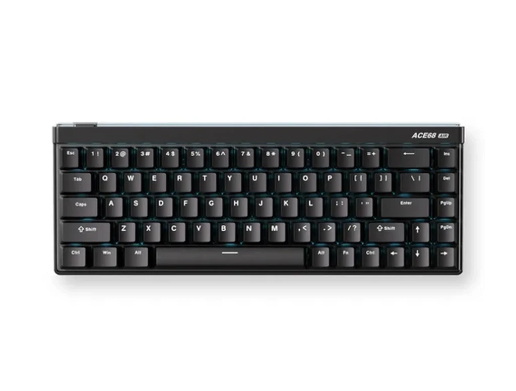 MCHOSE ACE 68 Air Hall Effect Magnetic Switch Gaming Keyboard Aurora Black