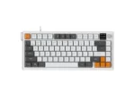 AJAZZ AF82 Tri-Mode Membrane Keyboard Gray Orange