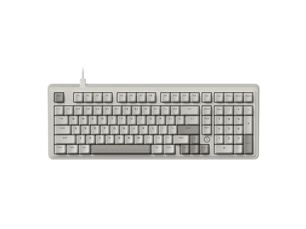 AJAZZ AK980 Mixed Light Wired Keyboard Retro