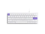 AJAZZ NKL61 Wired Mechanical Keyboard AJAZZ NKL61 Wired Mechanical Keyboard White Purple Red Switch