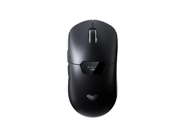 AULA SC390 Tri-Mode Lightweight Gaming Mouse with Smart Display Black