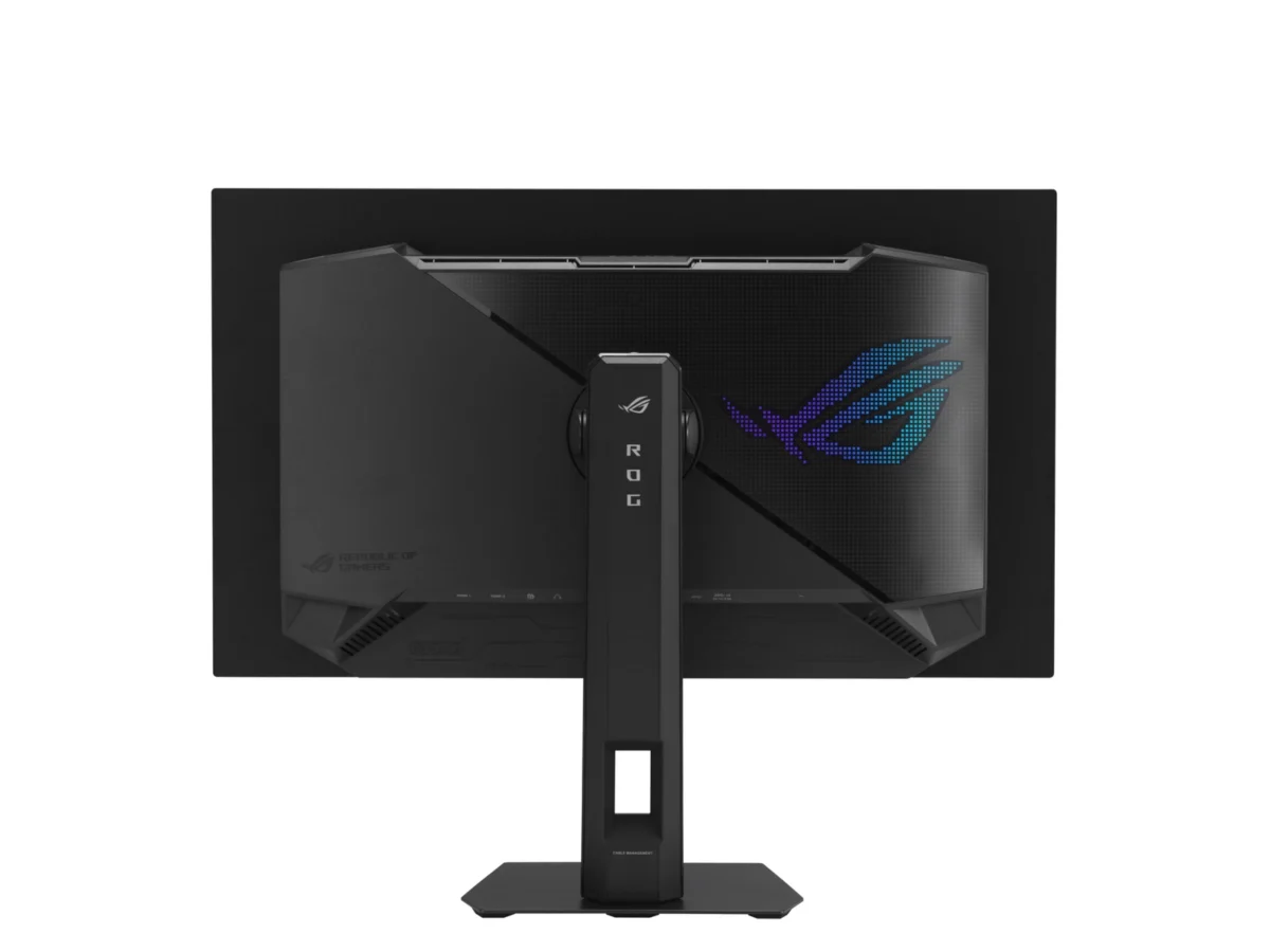 ASUS ROG Strix OLED XG27AQWMG Rear View