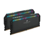 CORSAIR DOMINATOR® PLATINUM RGB 32GB (2x16GB) DDR5 DRAM 7200MHz C34 Memory Kit
