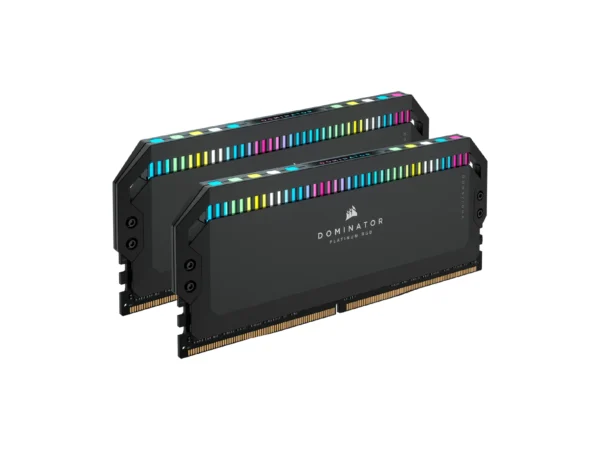 CORSAIR DOMINATOR® PLATINUM RGB 32GB (2x16GB) DDR5 DRAM 7200MHz C34 Memory Kit