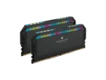 CORSAIR DOMINATOR® PLATINUM RGB 32GB (2x16GB) DDR5 DRAM 7200MHz C34 Memory Kit
