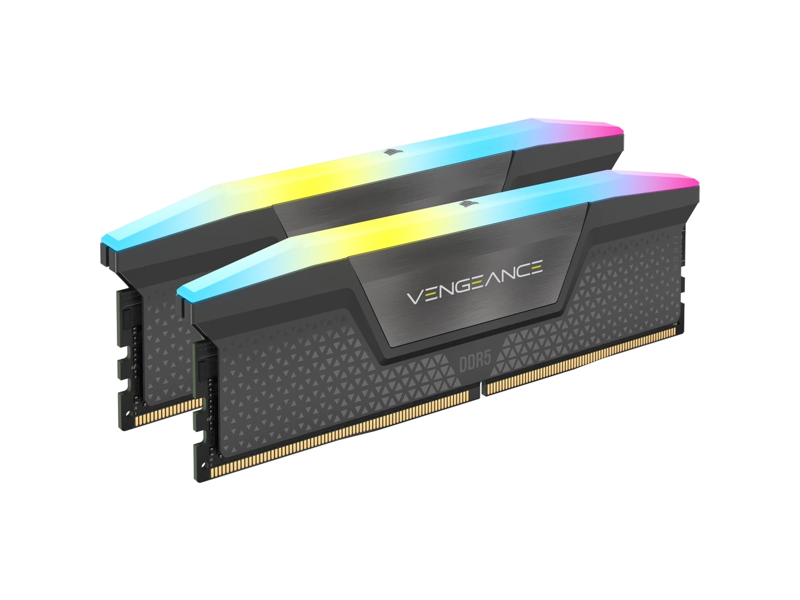 CORSAIR VENGEANCE® RGB DDR5 RAM 32GB (2x16GB) 5600MHz CL40 AMD EXPO iCUE Compatible Computer Memory CORSAIR VENGEANCE® RGB DDR5 RAM 32GB (2x16GB) 5600MHz CL40 AMD EXPO iCUE Compatible Computer Memory