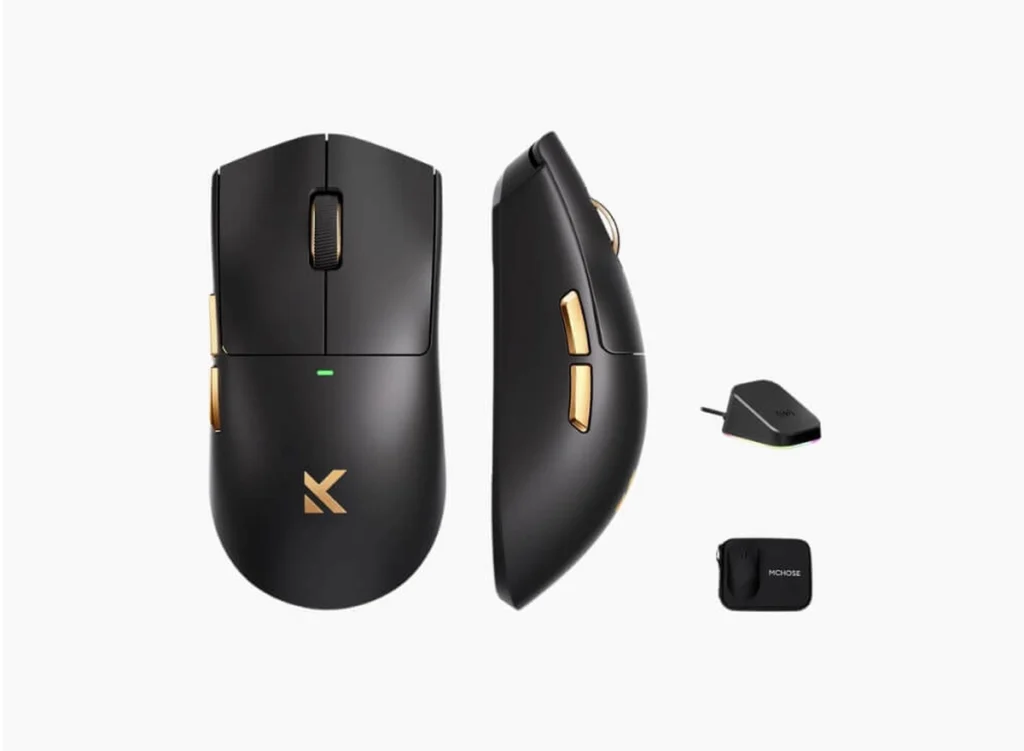 MCHOSE K7 Ultra Tri-mode Gaming Mouse Black
