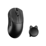 WLMOUSE HUAN Stainless Magnesium Alloy Gaming Mouse Black