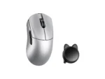 WLMOUSE HUAN Stainless Magnesium Alloy Gaming Mouse Silver