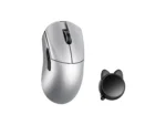 WLMOUSE HUAN Stainless Magnesium Alloy Gaming Mouse Silver