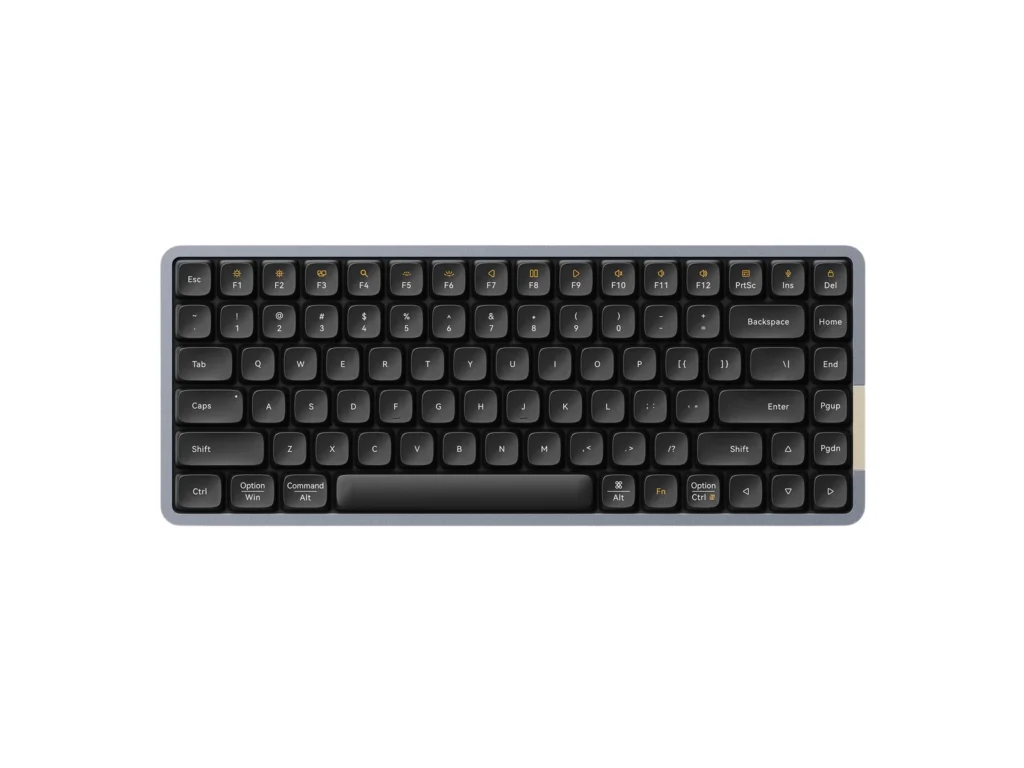 LOFREE Flow84 Low-profile Mechanical Keyboard Black Phantom Switches